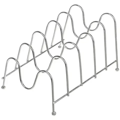 Подставка для крышек на 5 предметов, цвет серебро/1