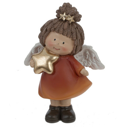 812447 Фигурка декор. "Девочка-Ангел" 9см