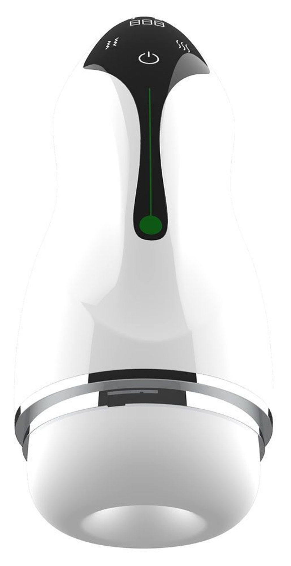 Мастурбатор с вибрацией в колбе Cup (Цвет: белый)