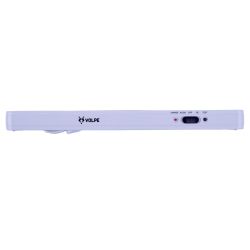ULR-Q402 5W-DW WHITE S01 Светильник светодиодный аварийного освещения. Наклейка ВЫХОД. Дневной свет 6500K. Встроенный аккумулятор AC-DС. Корпус белый. ТМ Volpe.