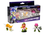 Набор фигурок Sonic Prime Sonic the Hedgehog Торн Роуз (Эми), Mangey (Тейлз) и Гнарли (Наклз) (Вид 3)