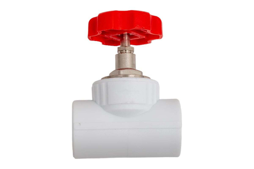 ВЕНТИЛЬ VALFEX КРАСНАЯ РУЧКА БАРАШЕК 32Х90 БЕЛЫЙ