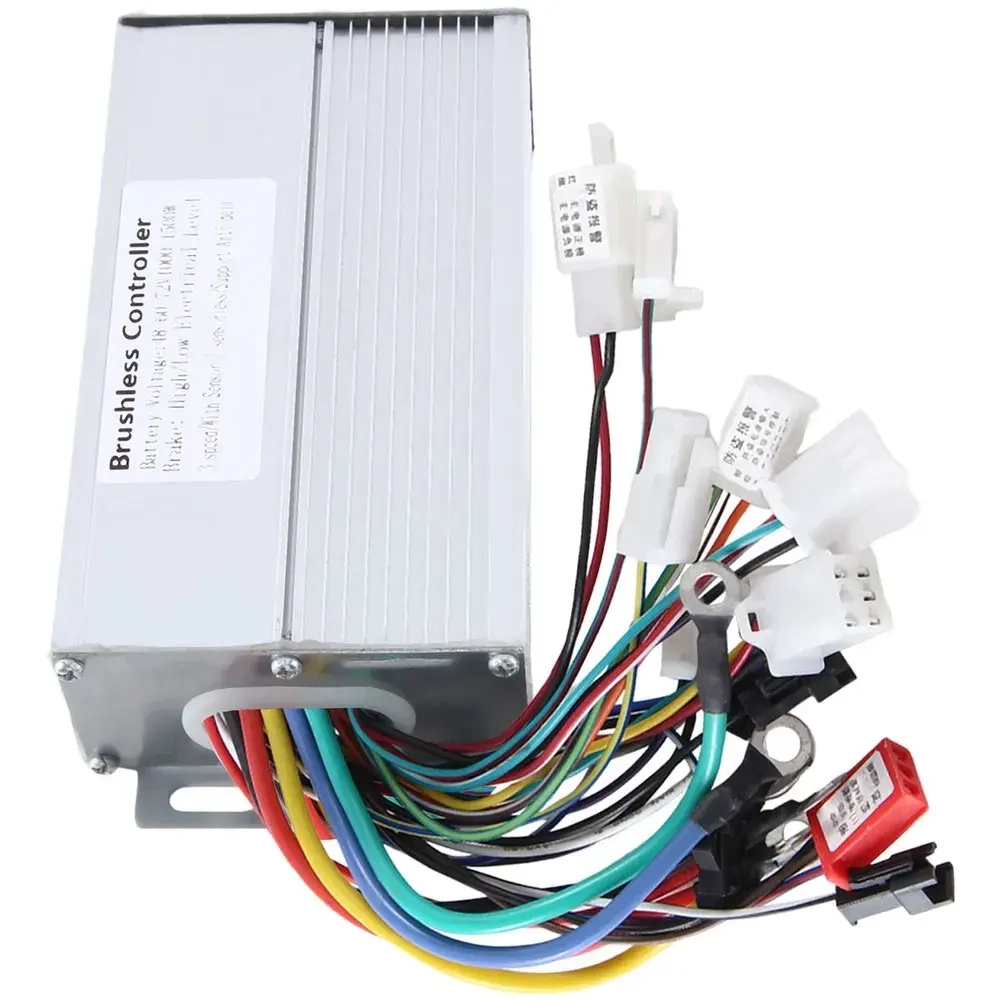 (O083)48V 60V 64V 72V 1000W 1500W Электрический контроллер 12 Tube Dual Mode E-Bike Бесщеточный контроллер скорости двигателя