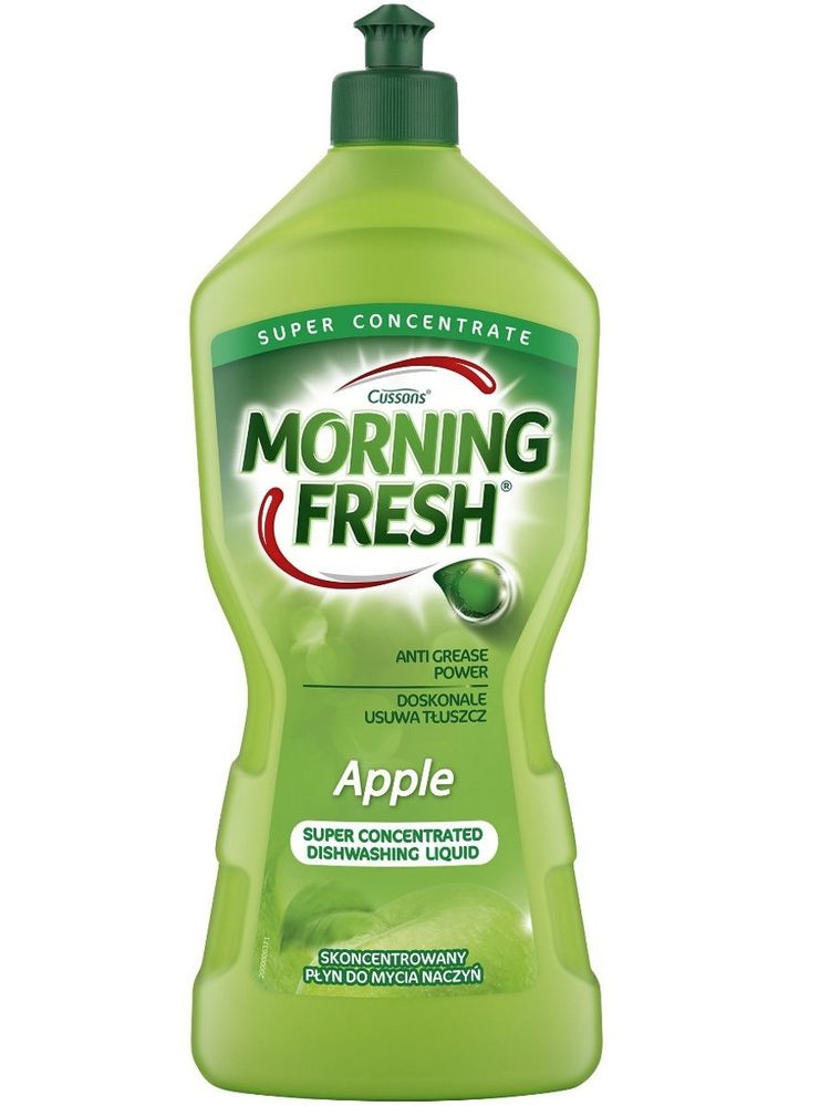 ЖИДКОСТЬ ДЛЯ МЫТЬЯ ПОСУДЫ MORNING FRESH ЯБЛОКО 900МЛ 9711