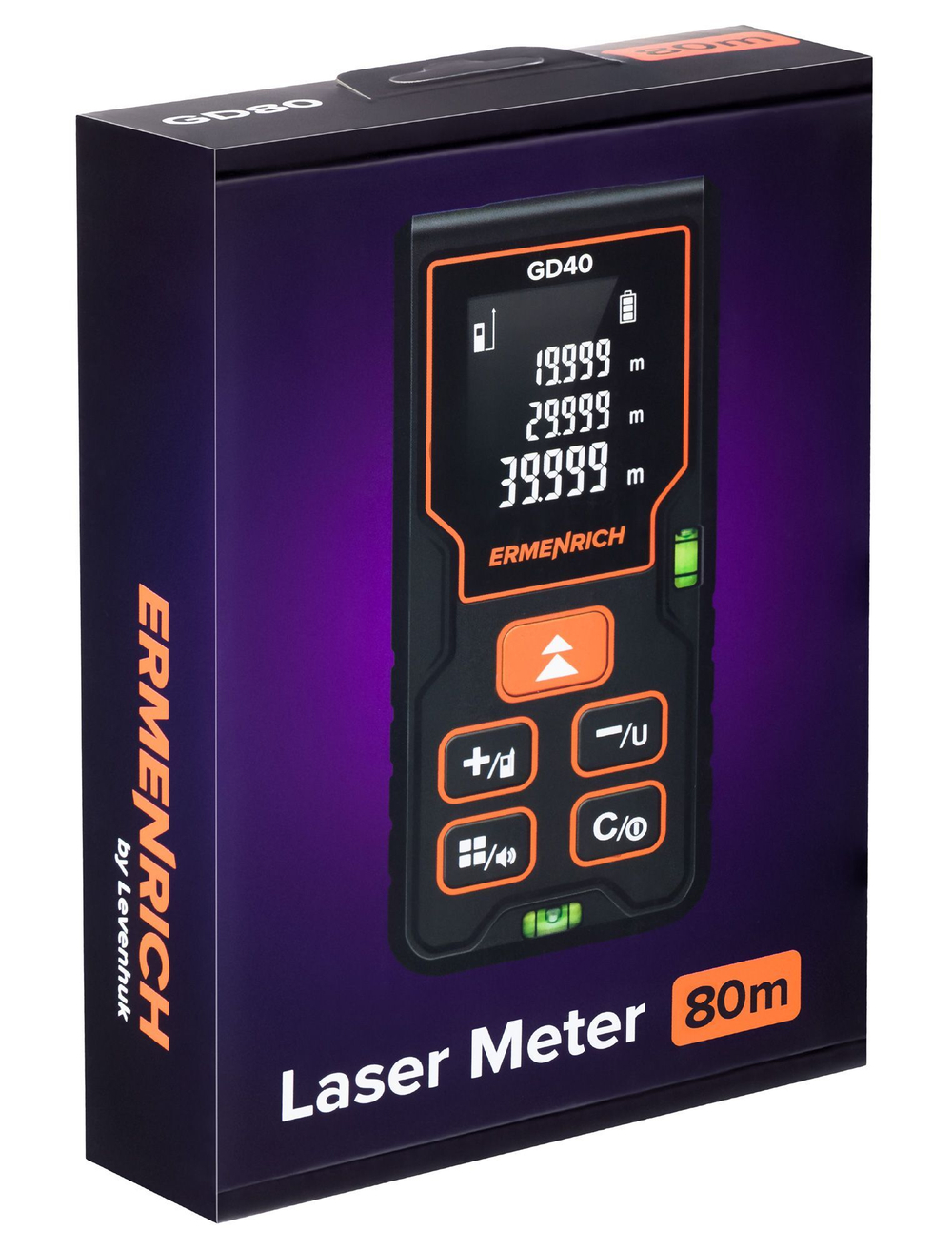 Рулетка лазерная Ermenrich Reel GD100