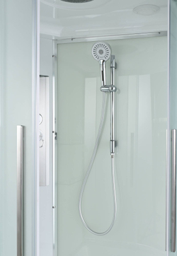 Душевая кабина AvaCan (АваКан) EM5011new с высоким поддоном, 110х110х220