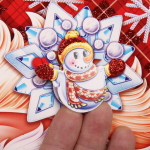 Плакат «Весёлый Дед Мороз» 39,5*30 см