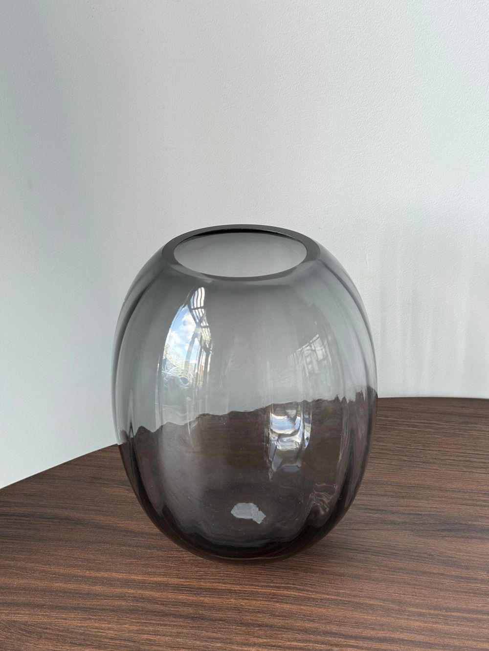 Ваза "Ellipse" Серая