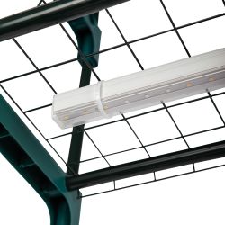 Теплица GREEN APPLE GA-House-4 со светильниками в комплекте 4 яруса 1250х690х300 мм