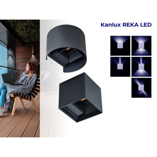 Управляйте своим светом с помощью светильника Kanlux REKA LED