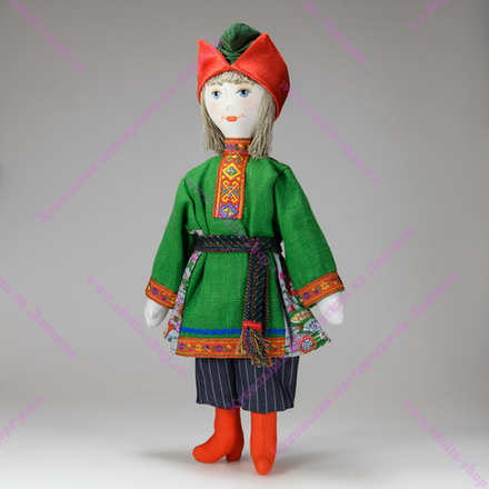 Текстильная кукла Крестьянский мальчик