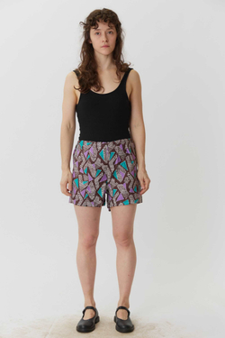 Семейные трусы коричневые с треугольниками