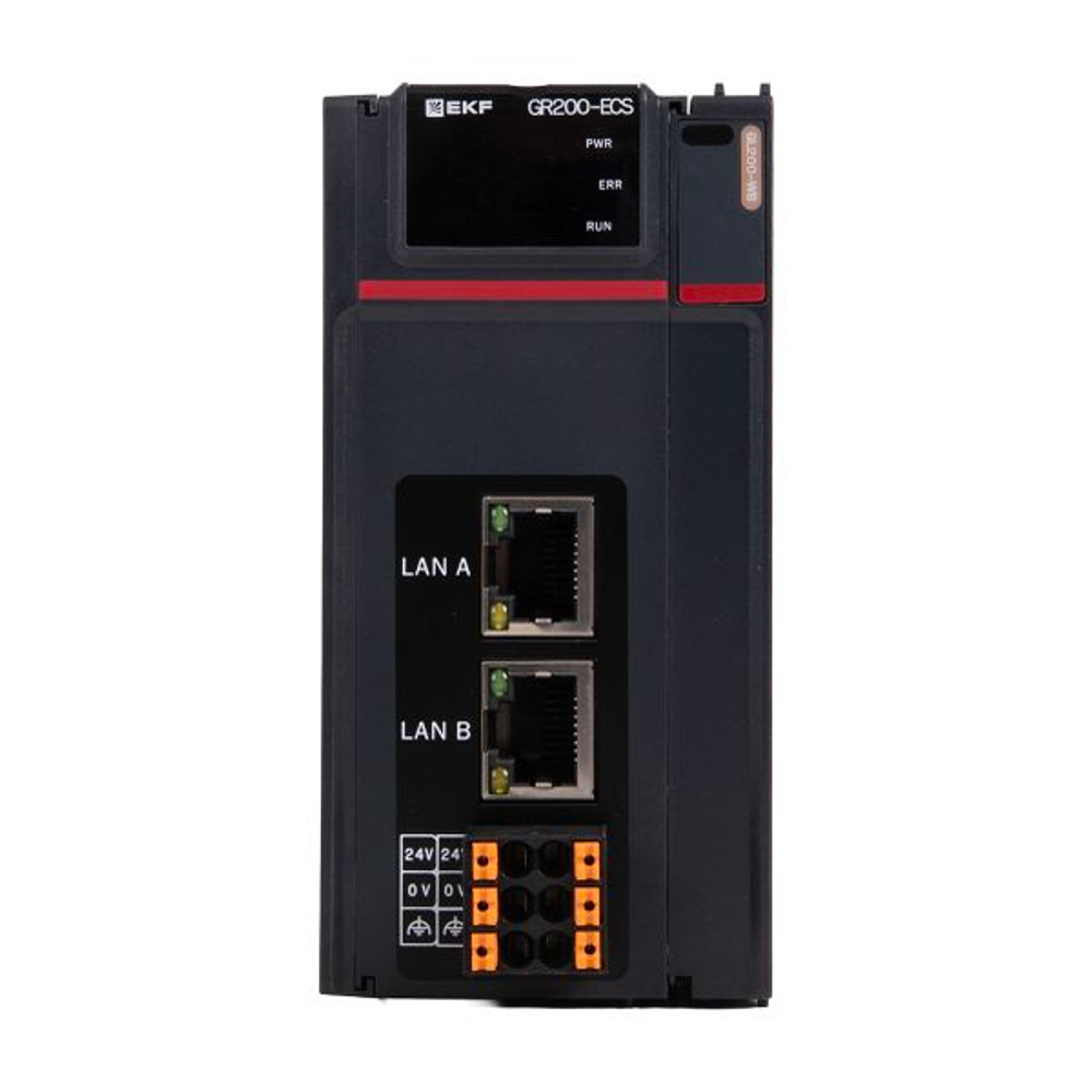 Модуль сетевой удалённого расширения ввода и вывода Ethercat GR200-ECS D-CARD EKF