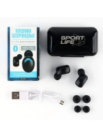 Наушники беспроводные Sport life, модель VBT 1.0, 7.5×4.8 см