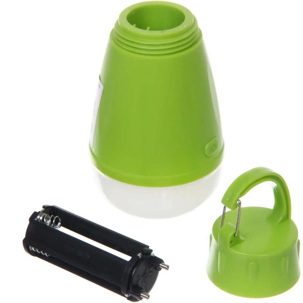 Фонарь туристический подвесной 3 режима, 3LED, 3AAA карабин 5688