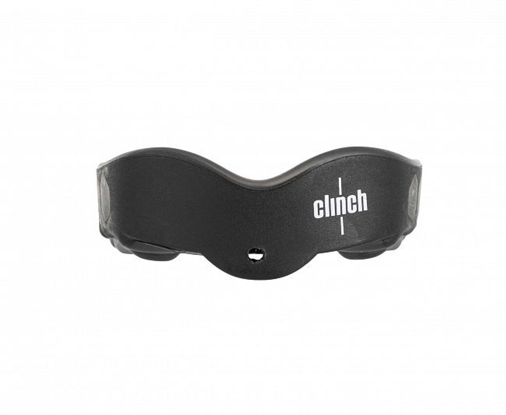 Капа одночелюстная Clinch Pro Triple Layer Mouthguard черно-серая C515