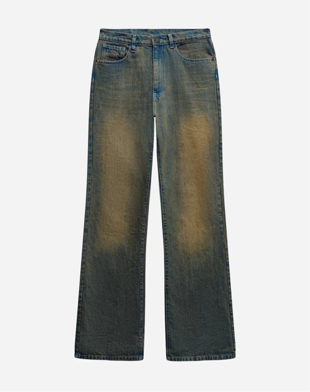 Джинсы Barrel с винтажным эффектом