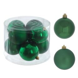GAEM Набор из 8шт Украшение новогоднее "Шар", D 10 см, L24 W24 H18,5 см