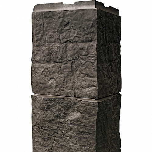 Наружный угол Блок, тёмно-серый Fineber (Файнбир)