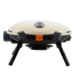 O-Grill 700T bicolor газовый гриль BLACK- CREAM 700T_CREAM