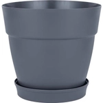 Горшок для цветов InGreen Villa de Fiori, фикс.поддон, 26л, D380мм, на колесиках,вулканиче