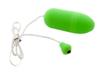 Виброяйцо зеленое водонепроницаемое Funny Five (8 см, ярко-зеленый) (Цвет: ярко-зеленый)