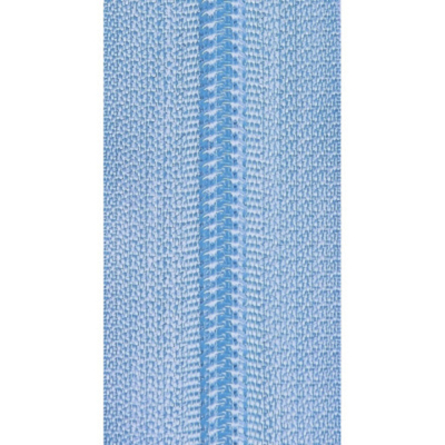 Молния спираль рулонная Т5, голубой