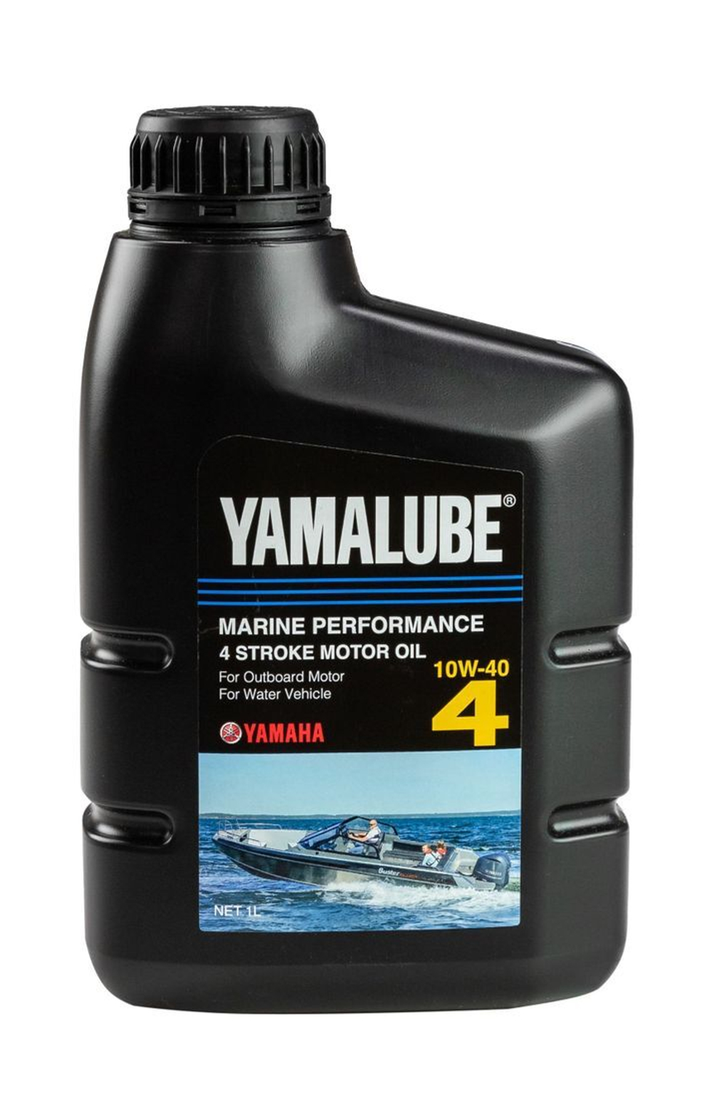 Масло 4-тактное минеральное Yamalube SAE 10W-40 API SJ/CF Marine, 1 л.