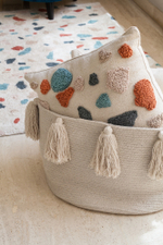 Корзина Lorena Canals Tassels Natural (30 x Ø45 см)