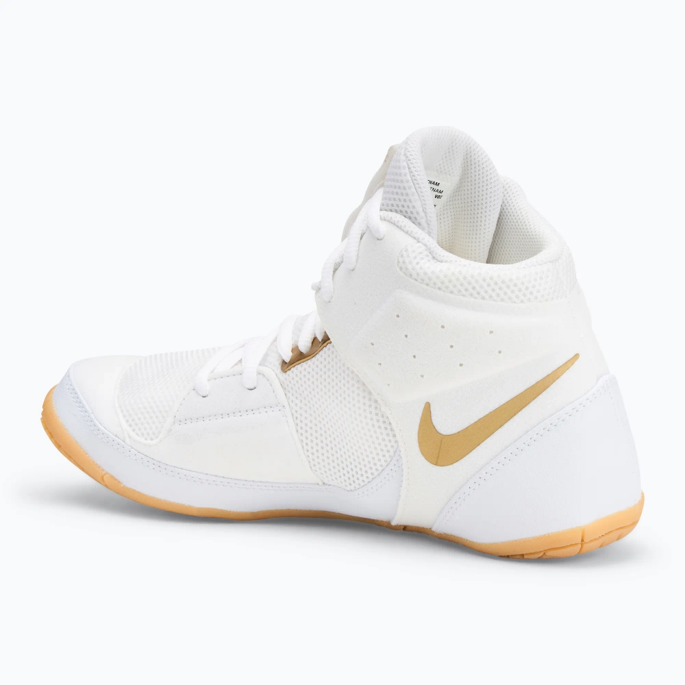 Борцовки Nike Fury white/metallic gold