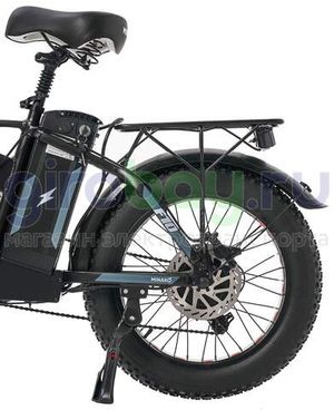 Электровелосипед Minako F10 Pro (48V/20Ah) - Серый обод фото №4