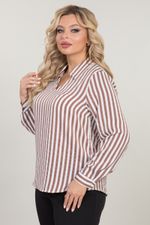 Блузка 1172 синие полоски Novita (Акция)