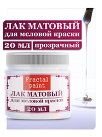 Лак для меловой краски матовый