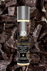 Съедобный лубрикант JO Gelato вкус двойного шоколада 30 мл
