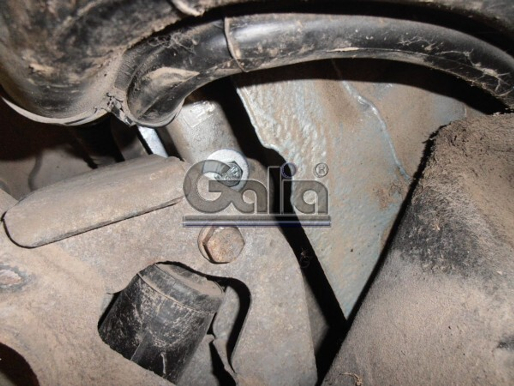 Фаркоп оцинкованный Galia R046A для Renault Scenic RX4 1999-2007(паспорт и сертификат в комплекте)(без электрики)