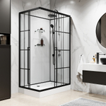 Душевая кабина Niagara Standart 120x80 R ST120/80/15QR/KL/BKT без гидромассажа