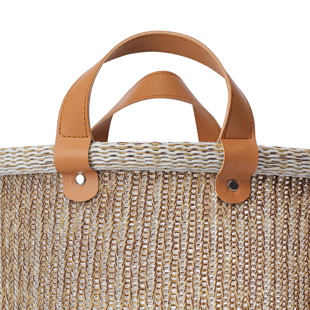 Корзина для хранения Sustainable collection, 27х25 см | бежевая