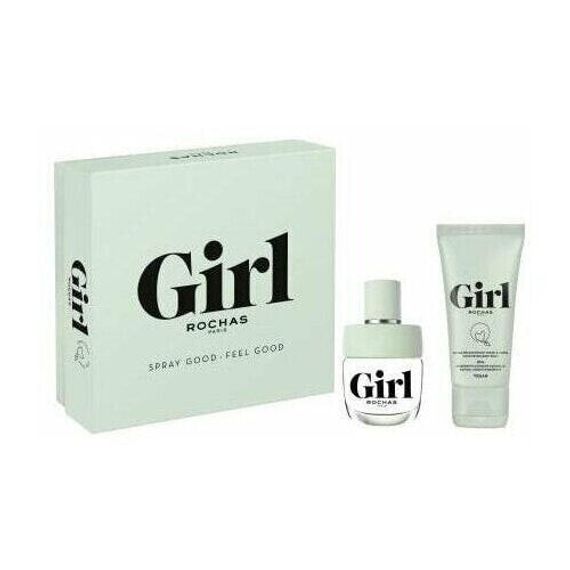 Летний набор для туалета Rochas Girl с ароматом и мини-версией