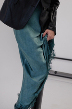 Юбка с кружевом