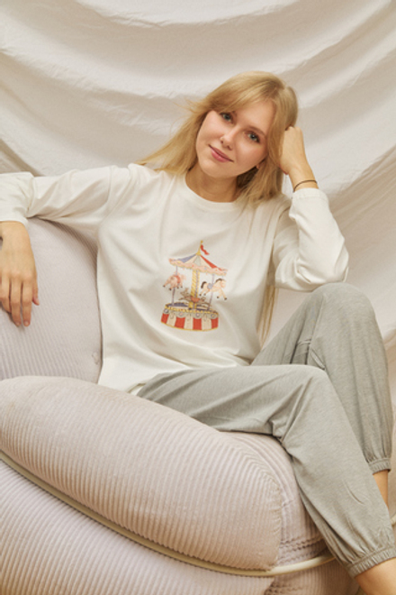 Лонгслив для мамы «Карусель»