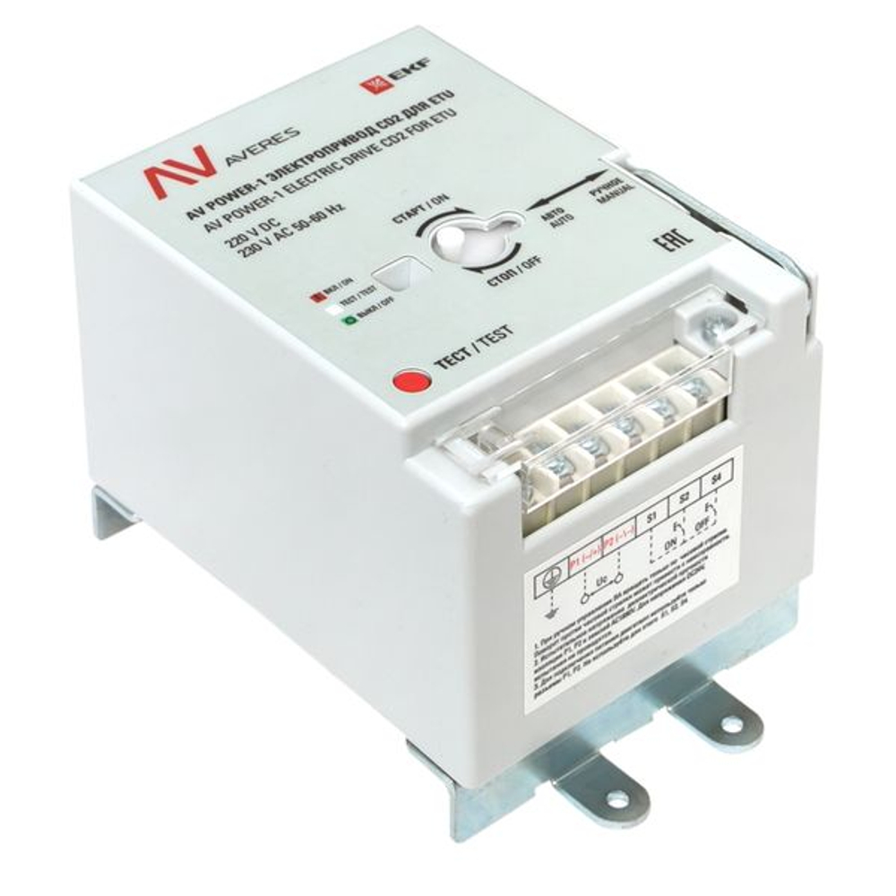 Электропривод CD2 AV POWER-1 AC230V/DC220V для ETU EKF AVERES