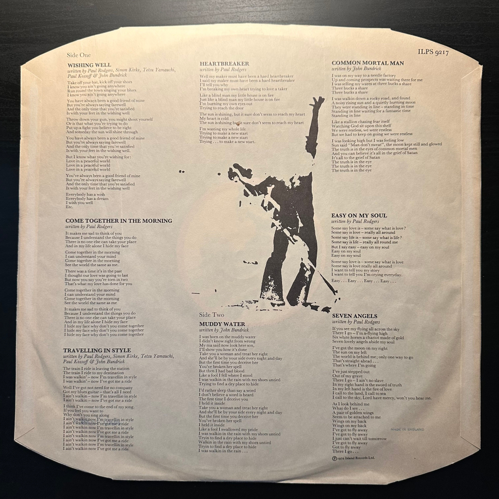 Free- Heartbreaker (Англия 1972г.)
