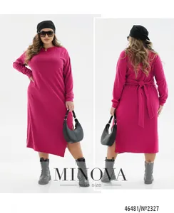 Платье 2327-малиновый Minova