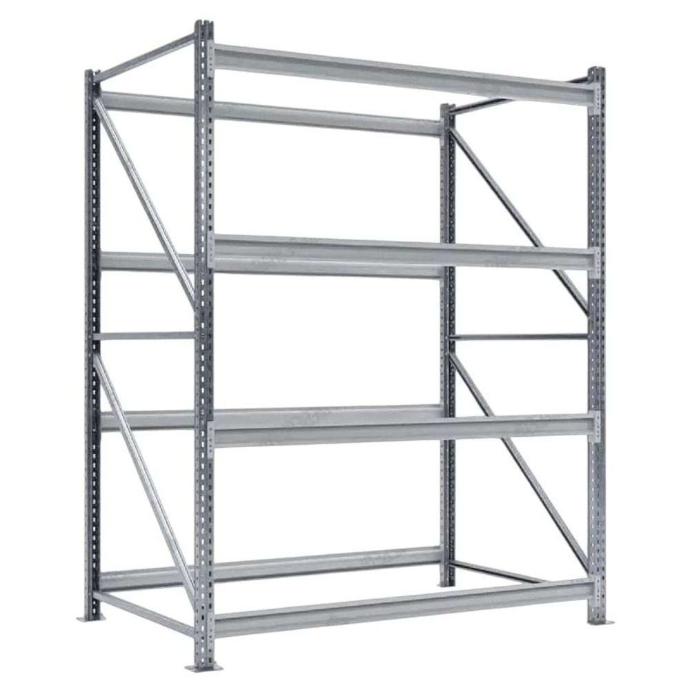 Стеллаж металлический 2500х1750х800 (4 яруса/уровня без настила)
