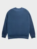 Толстовка Hardlunch garment dye синяя