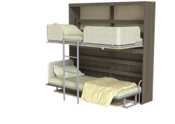 Механизм двухъярусной кровати со столом Кидс Топ