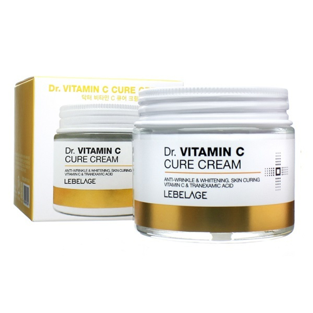 Антивозрастной осветляющий крем с Витамином C Lebelage Dr. Vitamin C Cure Cream 70мл