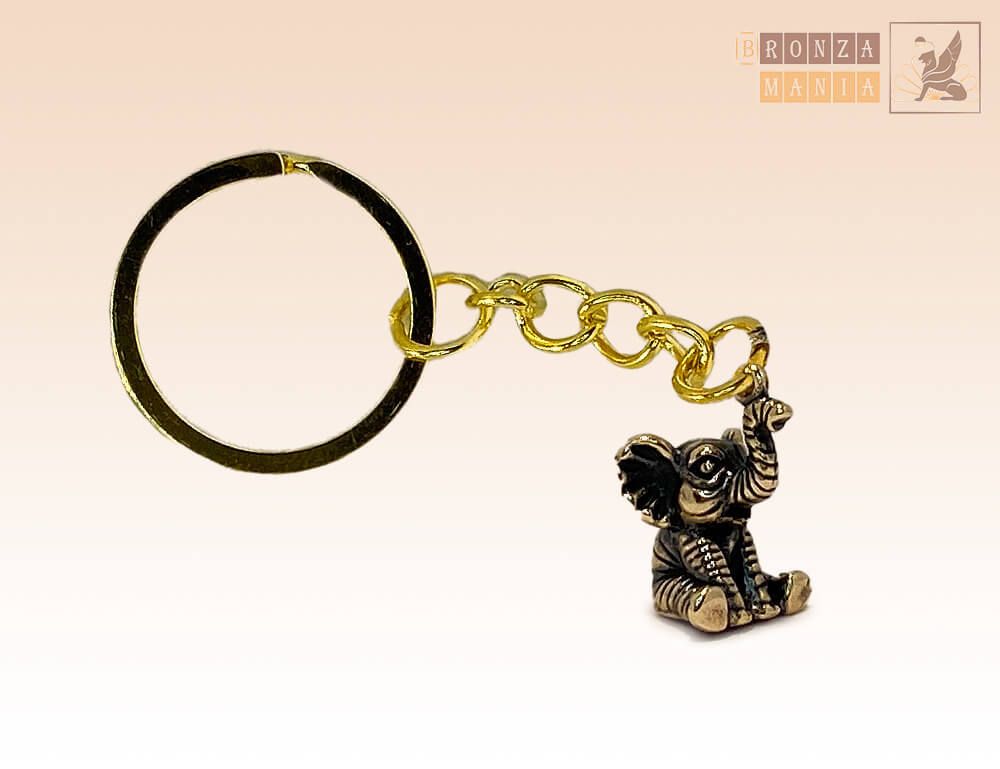 брелок Слоник сидит