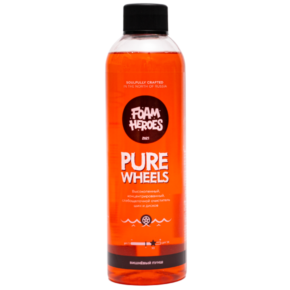 Foam Heroes Pure Wheels концентрированный очиститель шин и дисков, 500мл