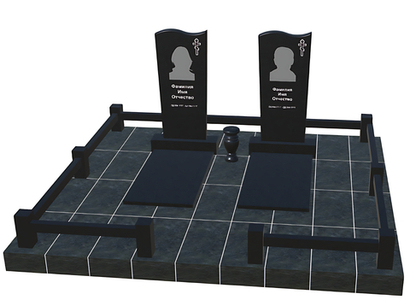 Готовое ритуальное сооружение 2,7м*2,4м (под ключ)